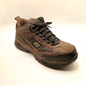 Skechers Brown and Black Athletic Shoes